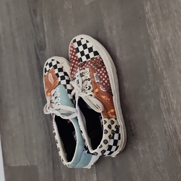 Vans tiger patchwork era skate shoes men's 7 or women's 8.5 - Picture 3 of 8